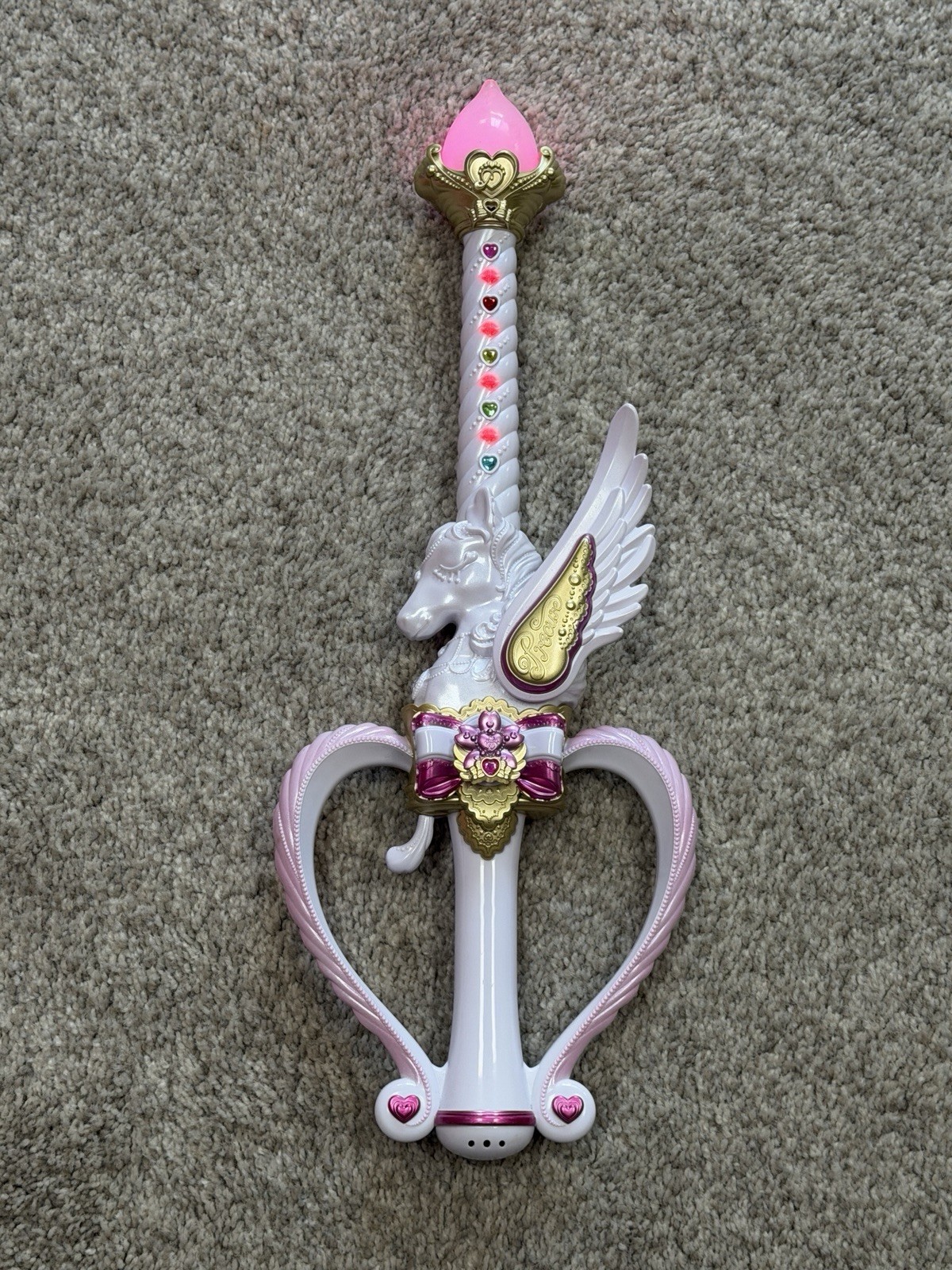 GLITTER FORCE Smile PreCure Pretty Cure Toy  Candle Wand Charm BANDAI
