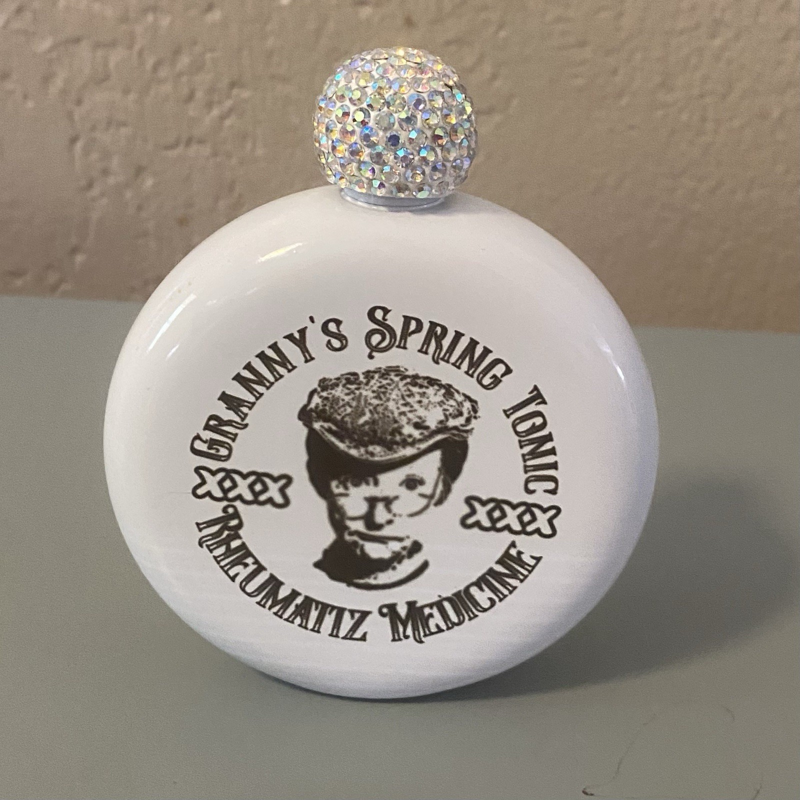 Granny’s Spring Tonic 5oz Flask/Rheumatiz Medicine/The Beverly Hillbillies