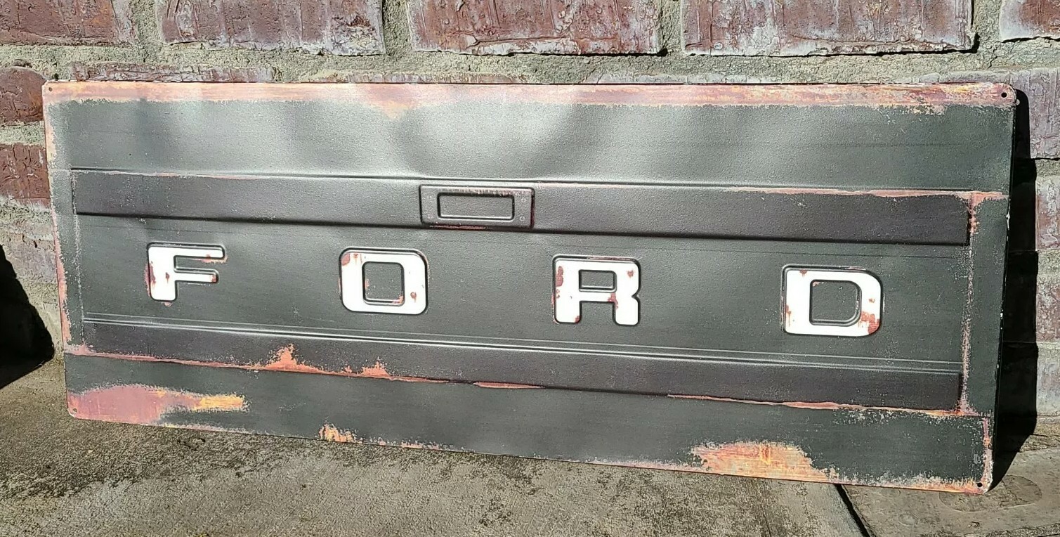 BIG FORD Truck Tailgate Metal Sign 30\