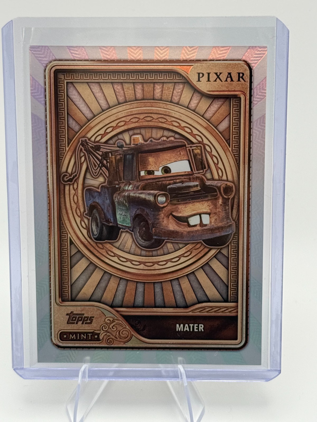 2026 Topps Mint Disney Mater #9 Base Bronze Pixar Cars Topps Mint