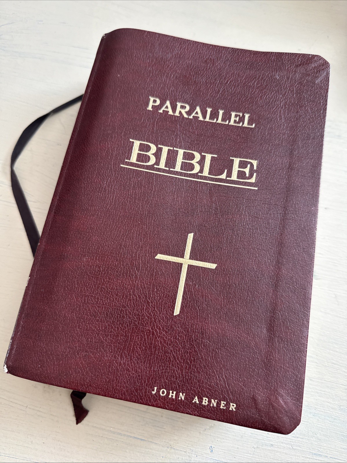 Parallel Study/Teaching/Comparative Bible KJV/NIV/Living Bible GuidePost 1987