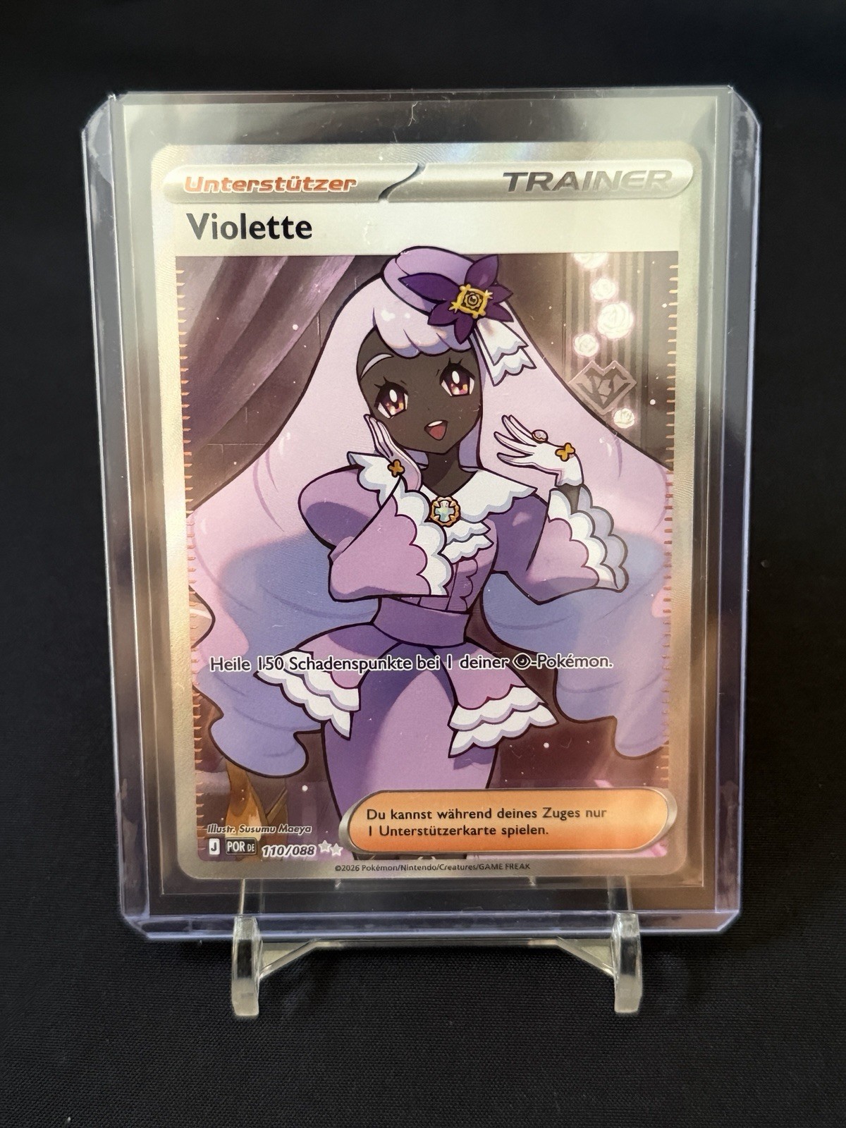 Violet/Jacinthe Pokemon Perfect Order #110 Ultra Rare Violet/Jacinthe Pokemon Perfect Order #110 Ultra Rare