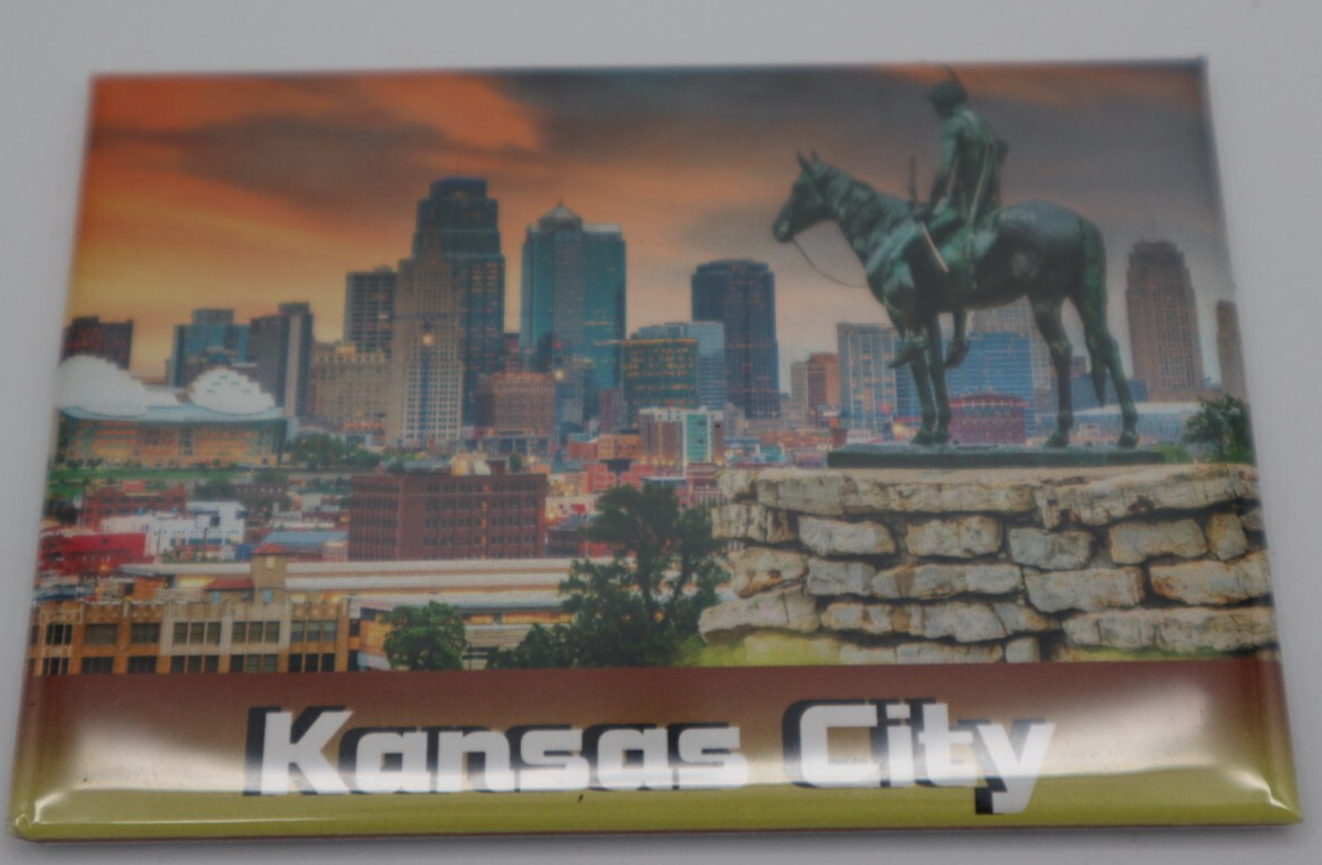 Kansas City Fridge Magnet 3-1/2\