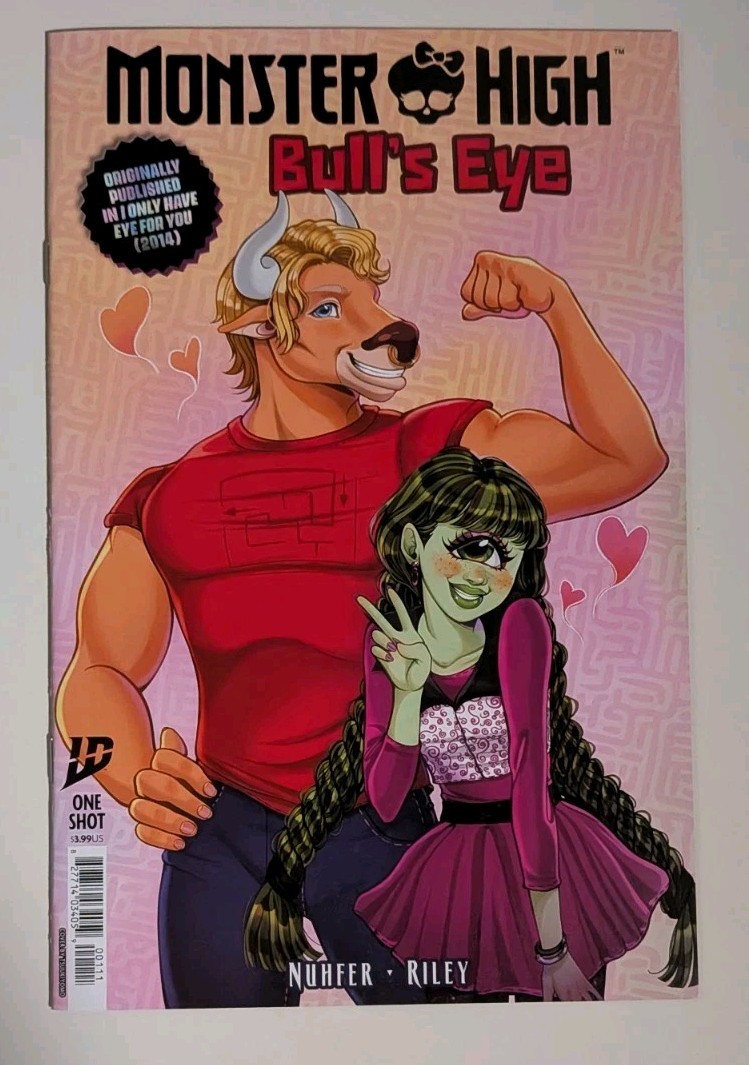 Monster High: Bull's Eye #1 04/2025 NM-/VF+ Cover A (ONE-SHOT) IDW PUBLISHING