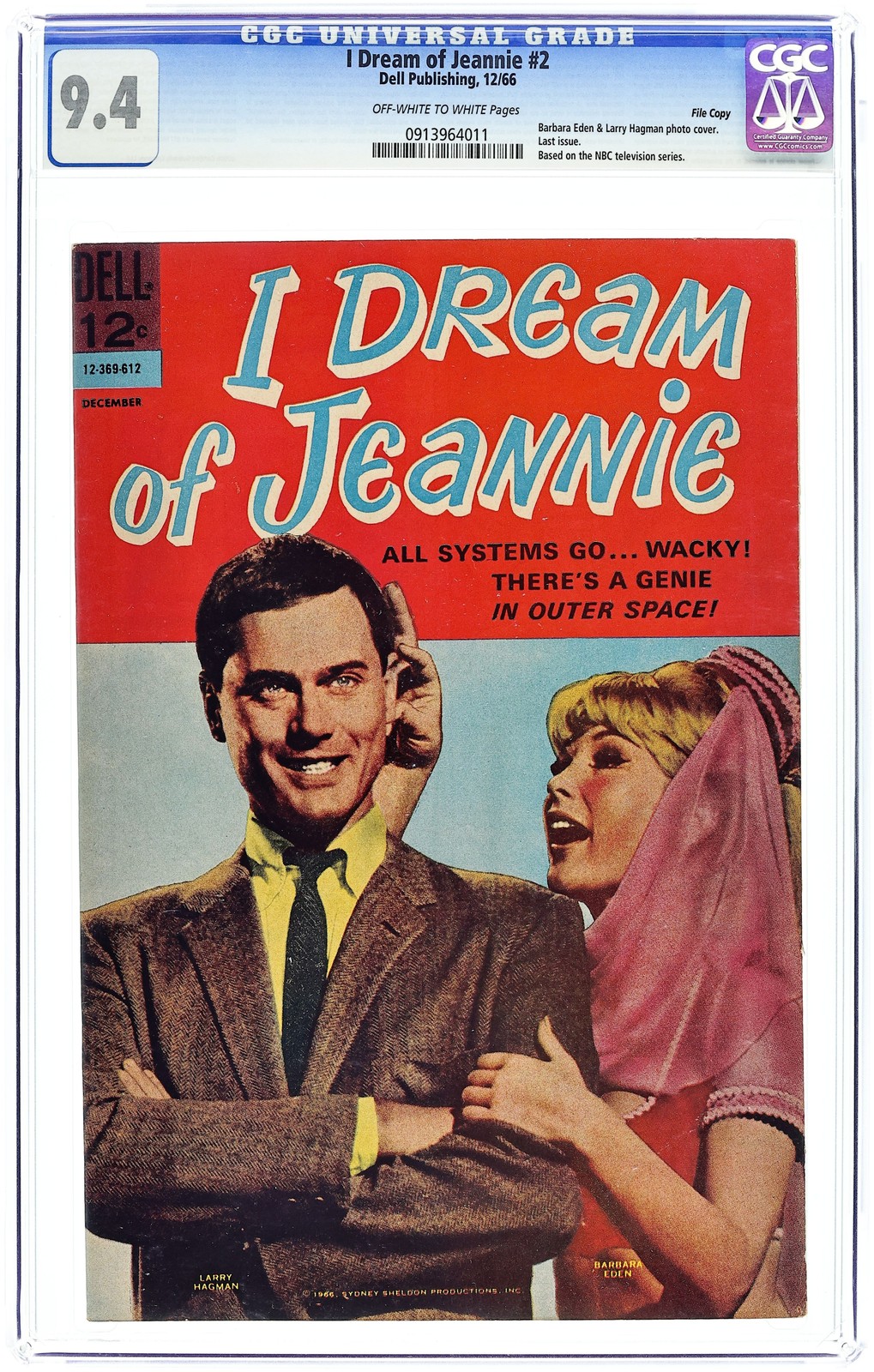 I Dream of Jeannie #2 CGC 9.4 1966 0913964011