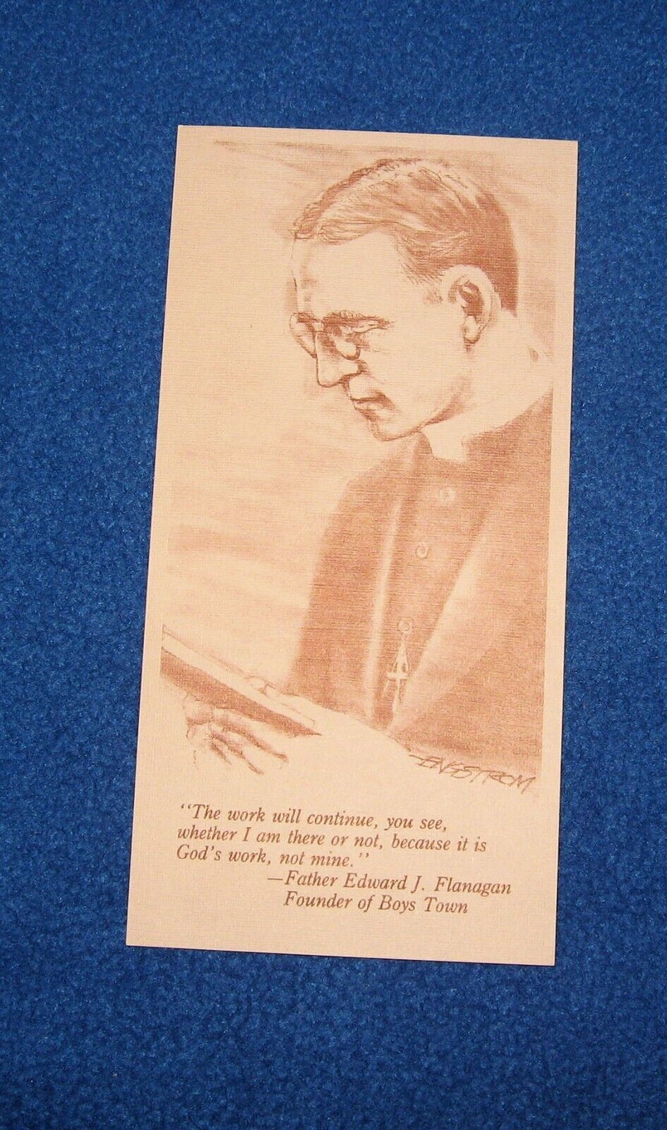 Father Flanagan Founder of Boys Town Bookmark
