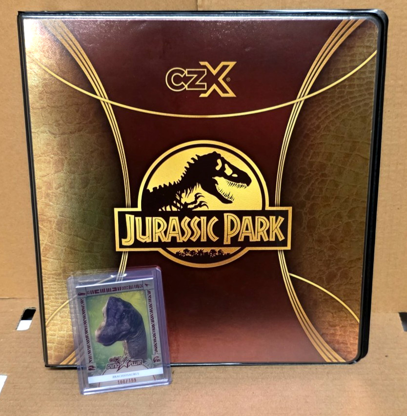 2026 Cryptozoic Jurassic Park CZX  Official Binder - Red Parallel B1 Card /199