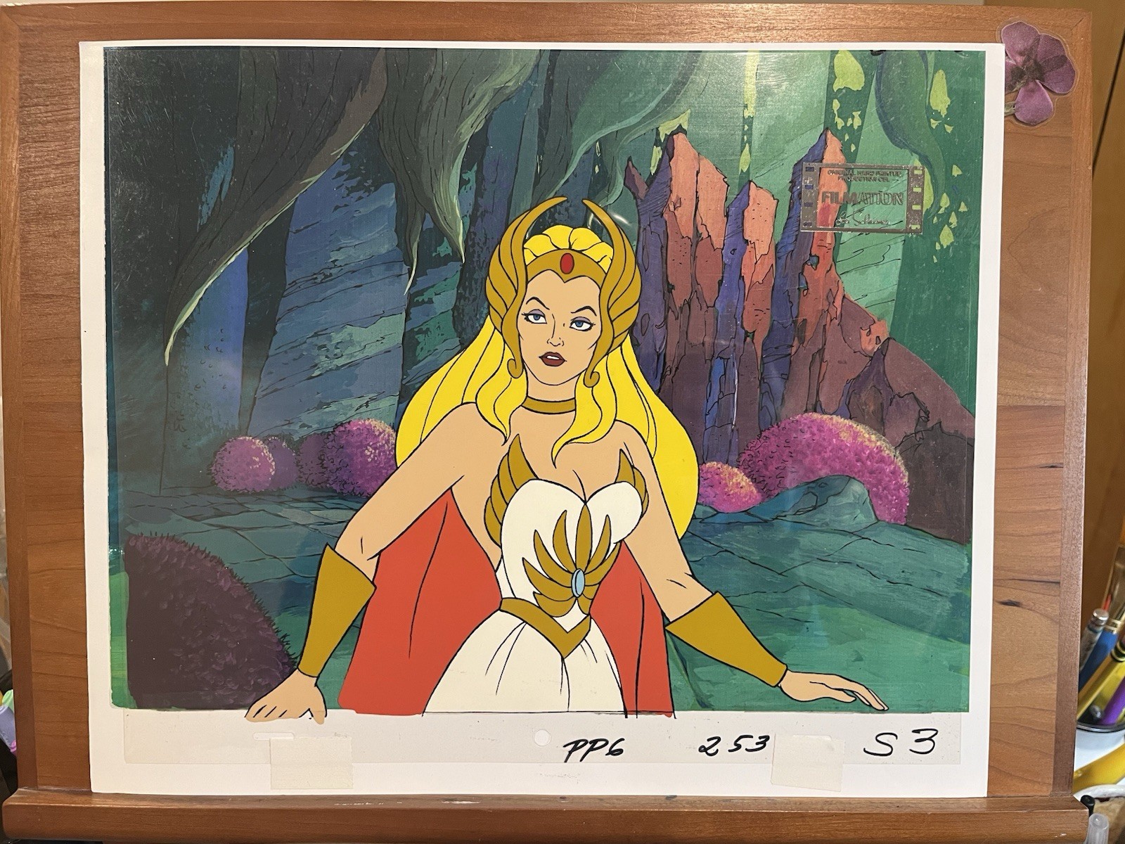 She-Ra Princess of Power Pop Original Animation Filmation Cel 