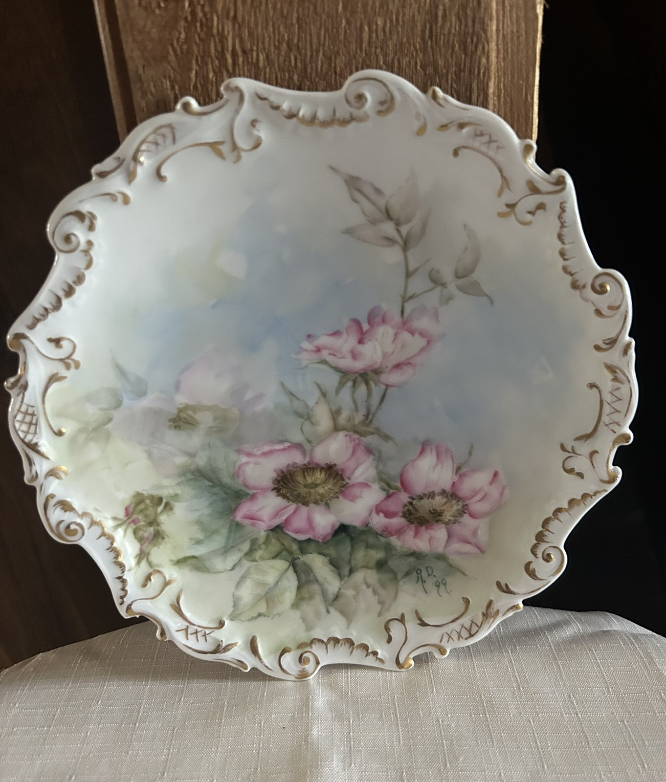 Hand Painted Floral 8\