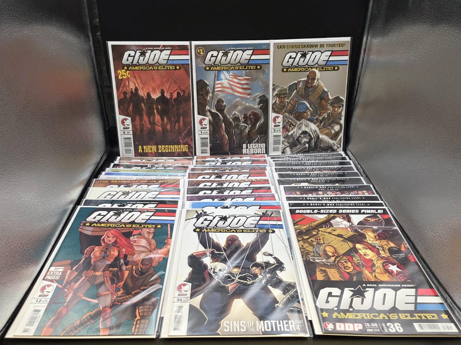 G.I. Joe America\'s Elite ( DDP 2006)#0.-36 lot of 34 missing only #13-20-29