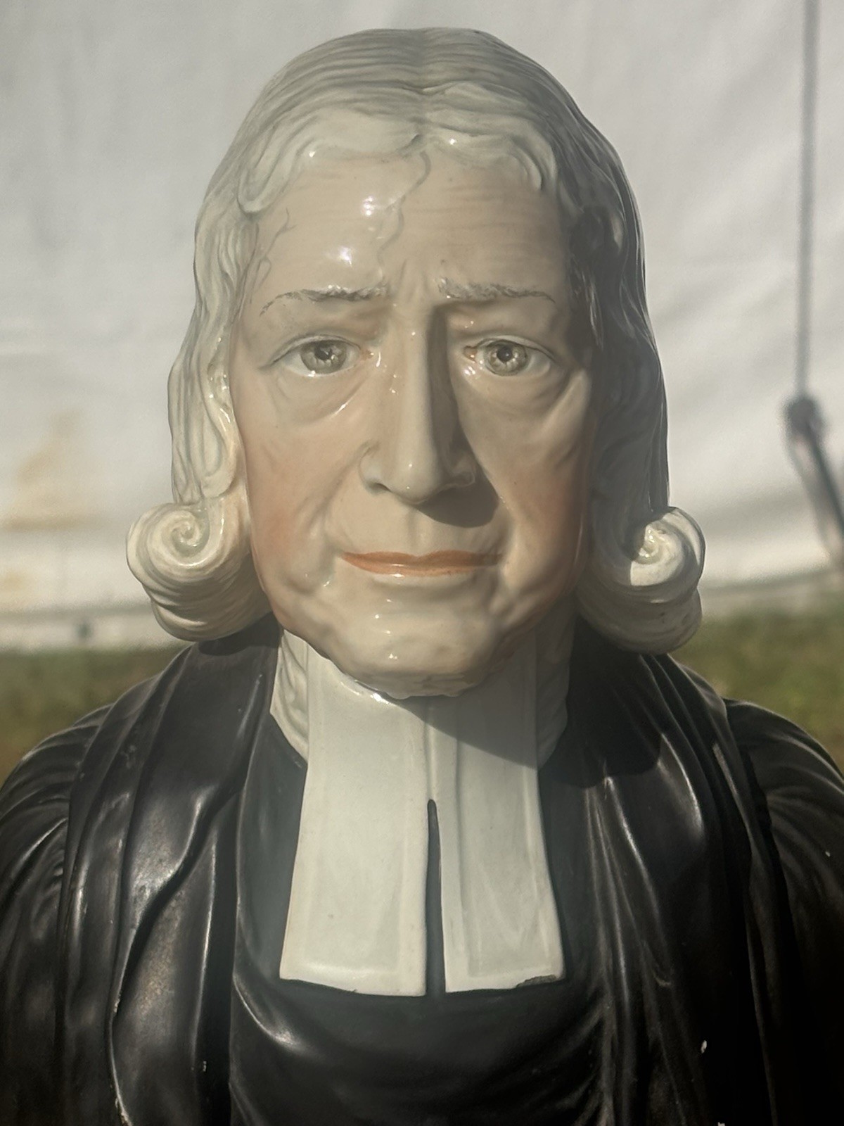 Enoch Wood Staffordshire Pottery Pearlware John Wesley Bust Sculpture 1790-1830