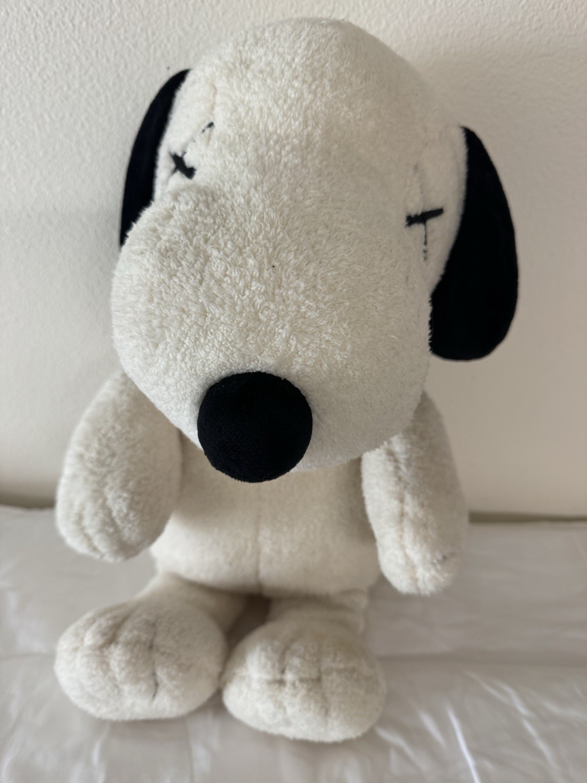 KAWS x Uniqlo x Peanuts Snoopy Plush (Medium) White