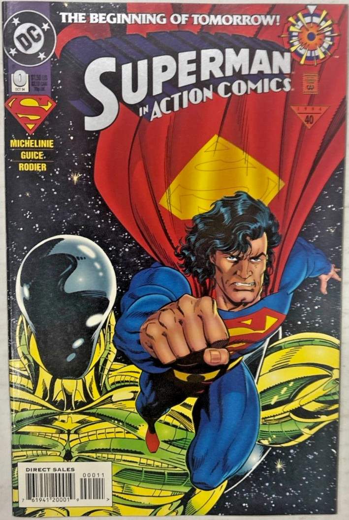Superman in Action Comics #0 DC 1994 Direct Edition VF 