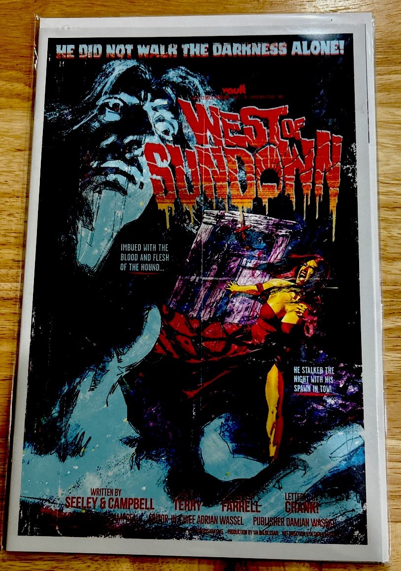 WEST OF SUNDOWN # 2 NM TIM SEELEY VAULT COMICS 2022 HORROR WEST OF SUNDOWN # 2 NM TIM SEELEY VAULT COMICS 2022 HORROR