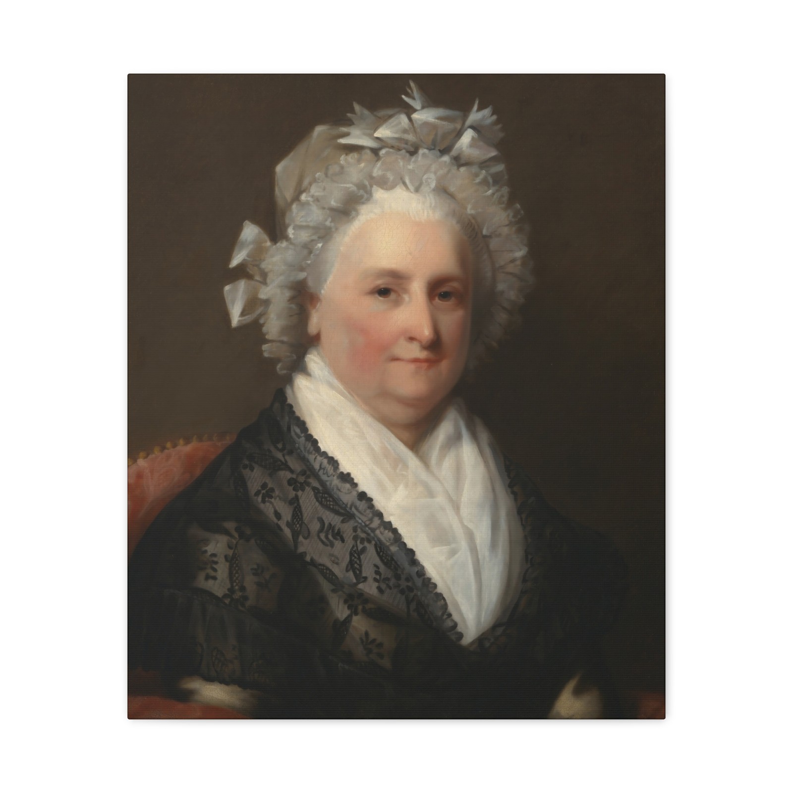 Unidentified Artist - Martha Washington - early-mid 19th - Canvas Wall Art
