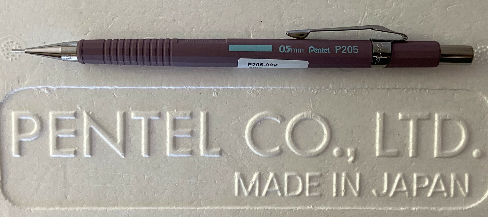 Pentel Sharp P205-99V Mauve (Matte Violet/Purple) Automatic Pencil 0.5 mm Pencil