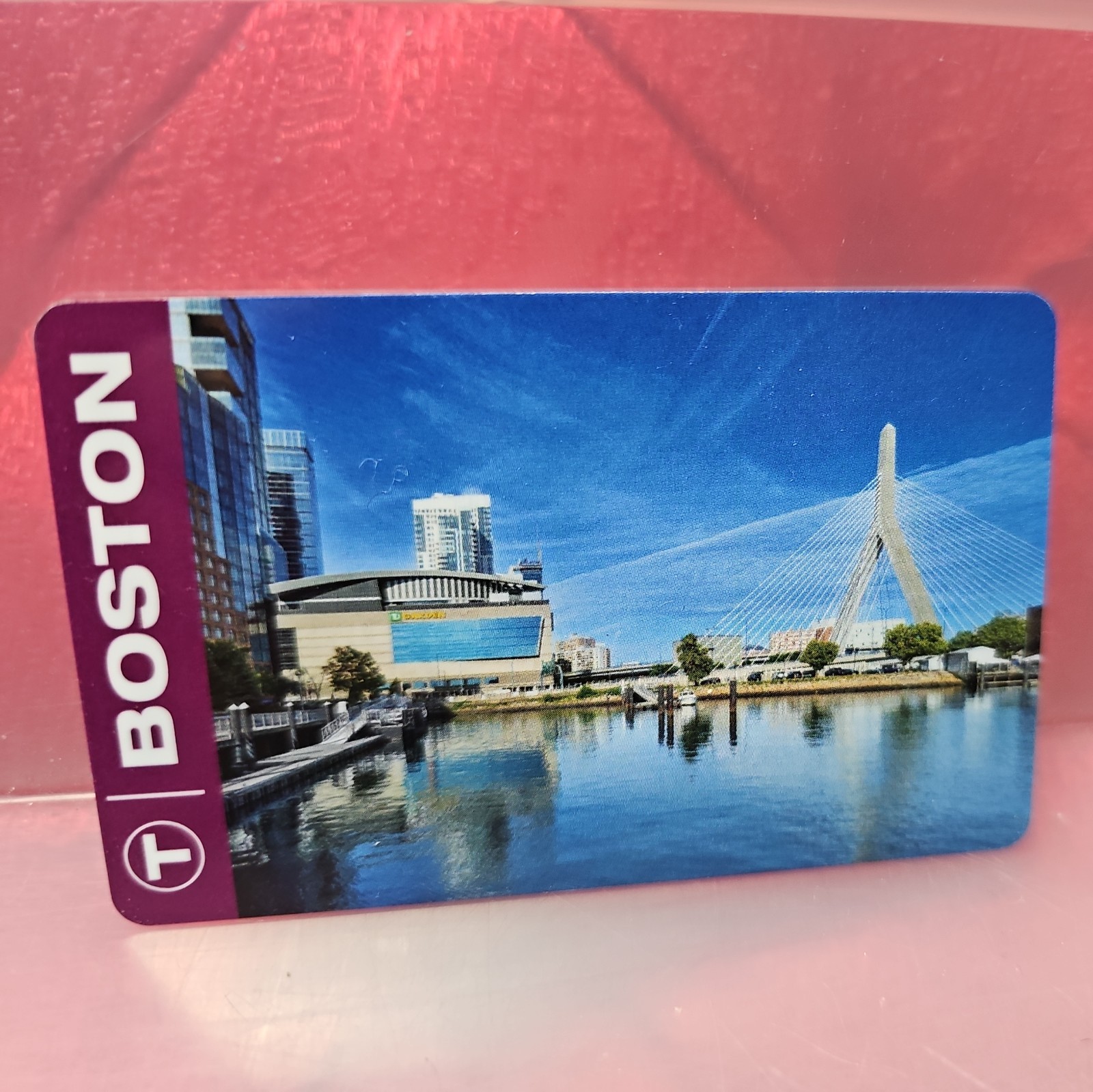 BOSTON MBTA 🟪PURPLE LINE t pass 2026 TD garden Commuter Rail Zakim charlie card