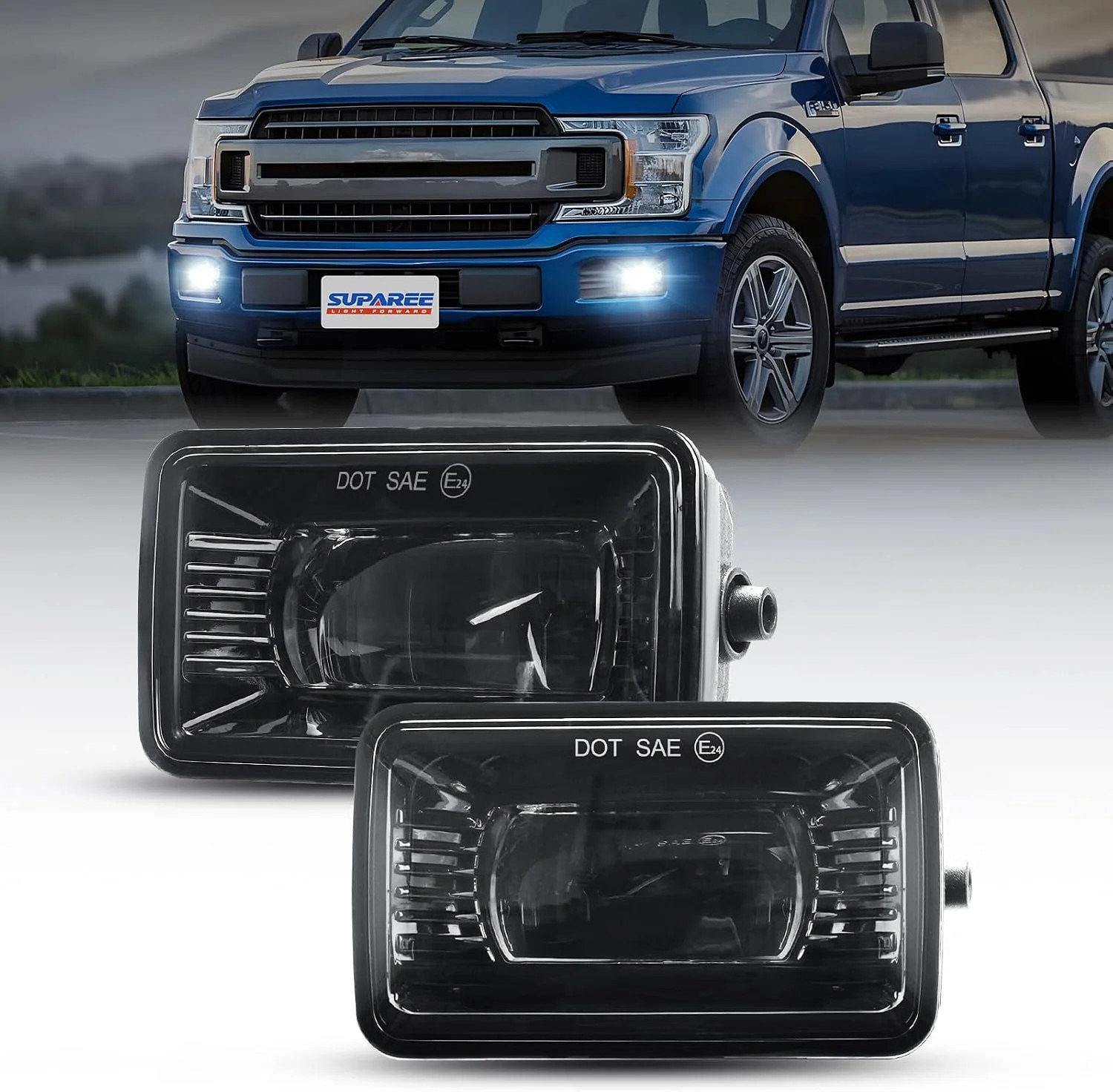 SUPAREE LED Fog Lights for F150 2015-2020 2017-2022 F250 F350 F450 F550 Super