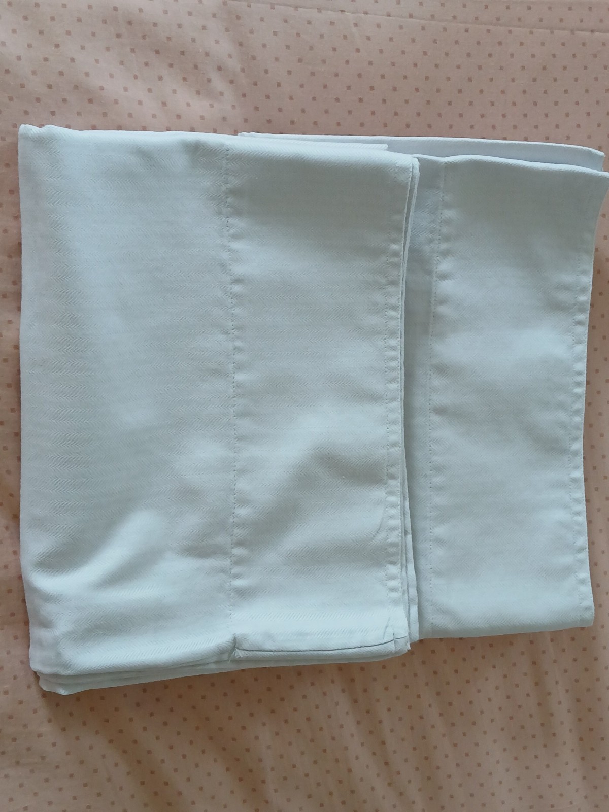Vintage Pair Sferra 100% Long Staple Pima Cotton Standard Pillowcases * RN17415