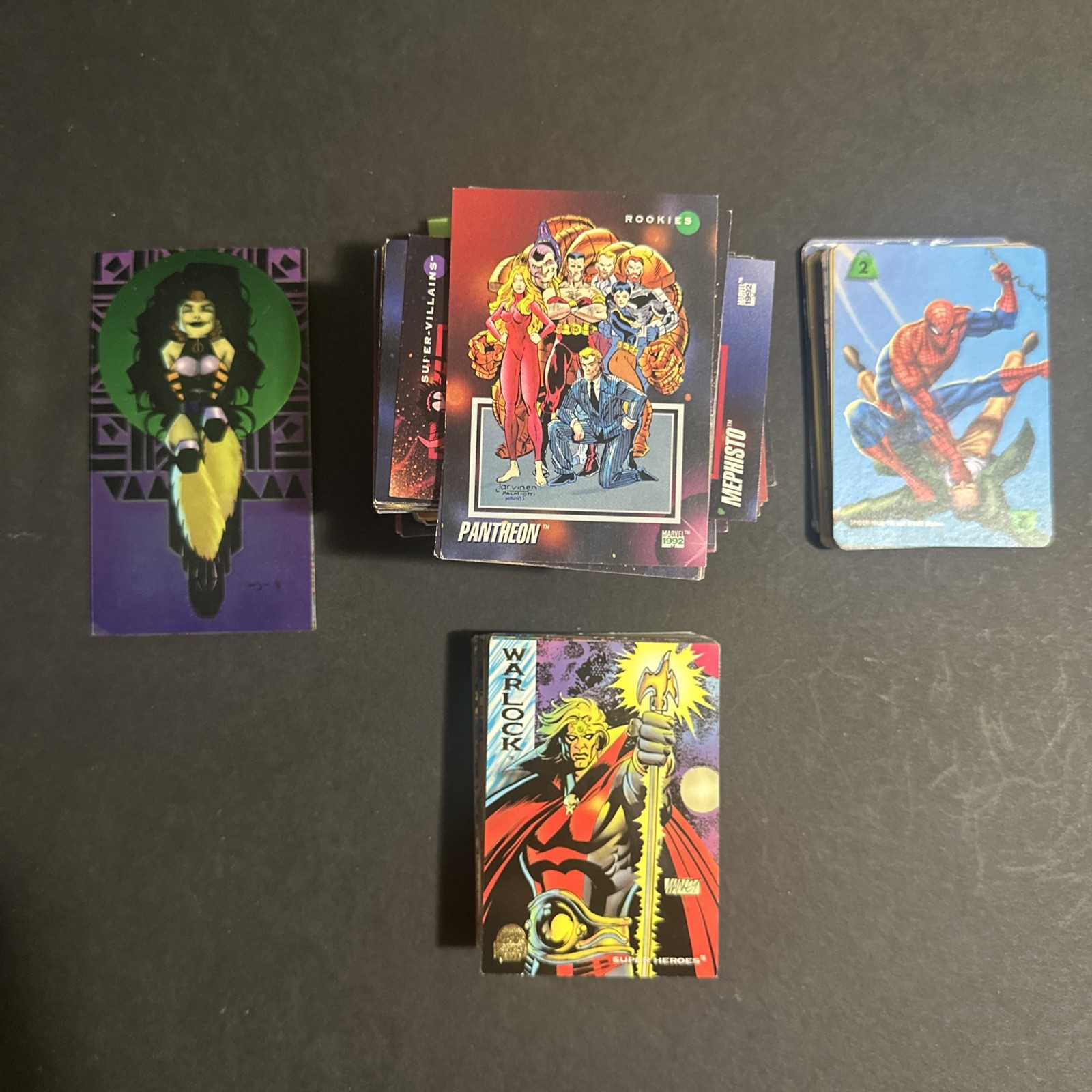 Varied Marvel Cards + 2 Wild C.A.T.S. Cards – Exciting Collectible Lot Varied Marvel Cards + 2 Wild C.A.T.S. Cards – Exciting Collectible Lot