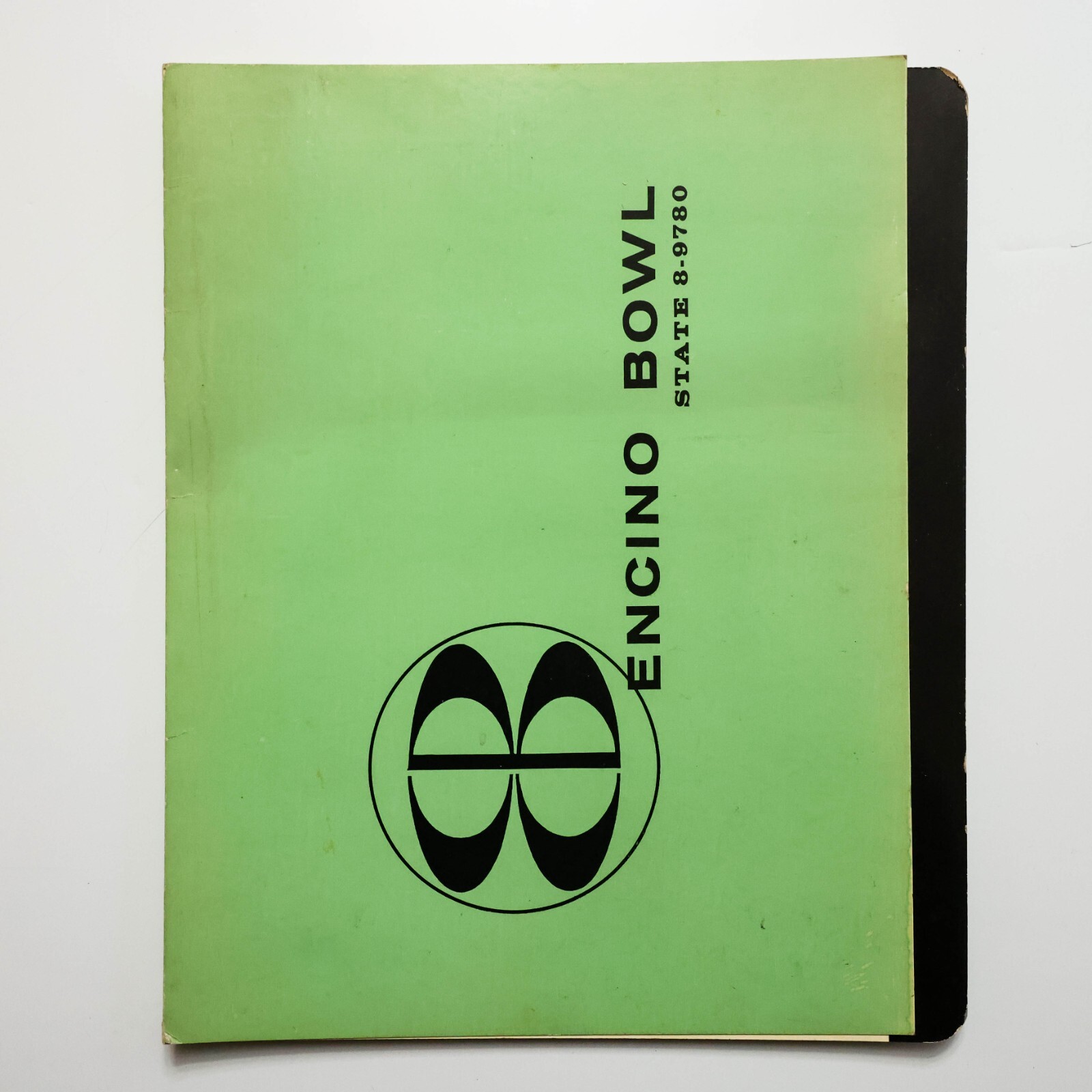 Vintage Encino Bowl Menu Encino CA 1963 Rare