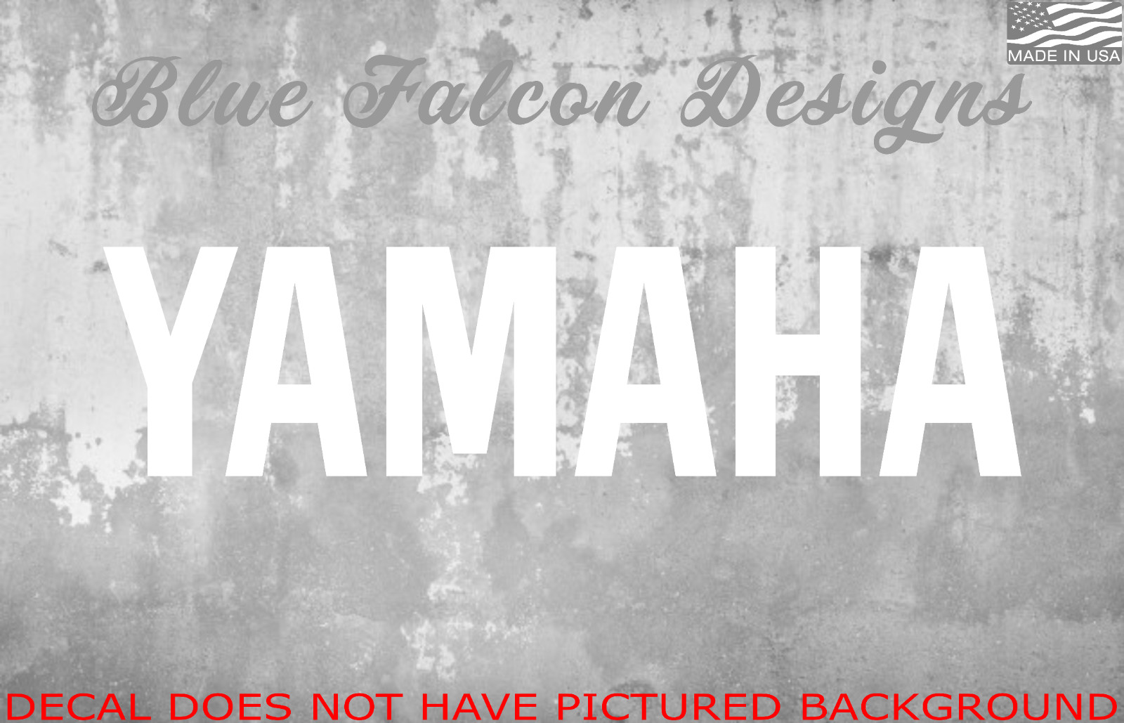 YAMAHA Decal Sticker Vinyl