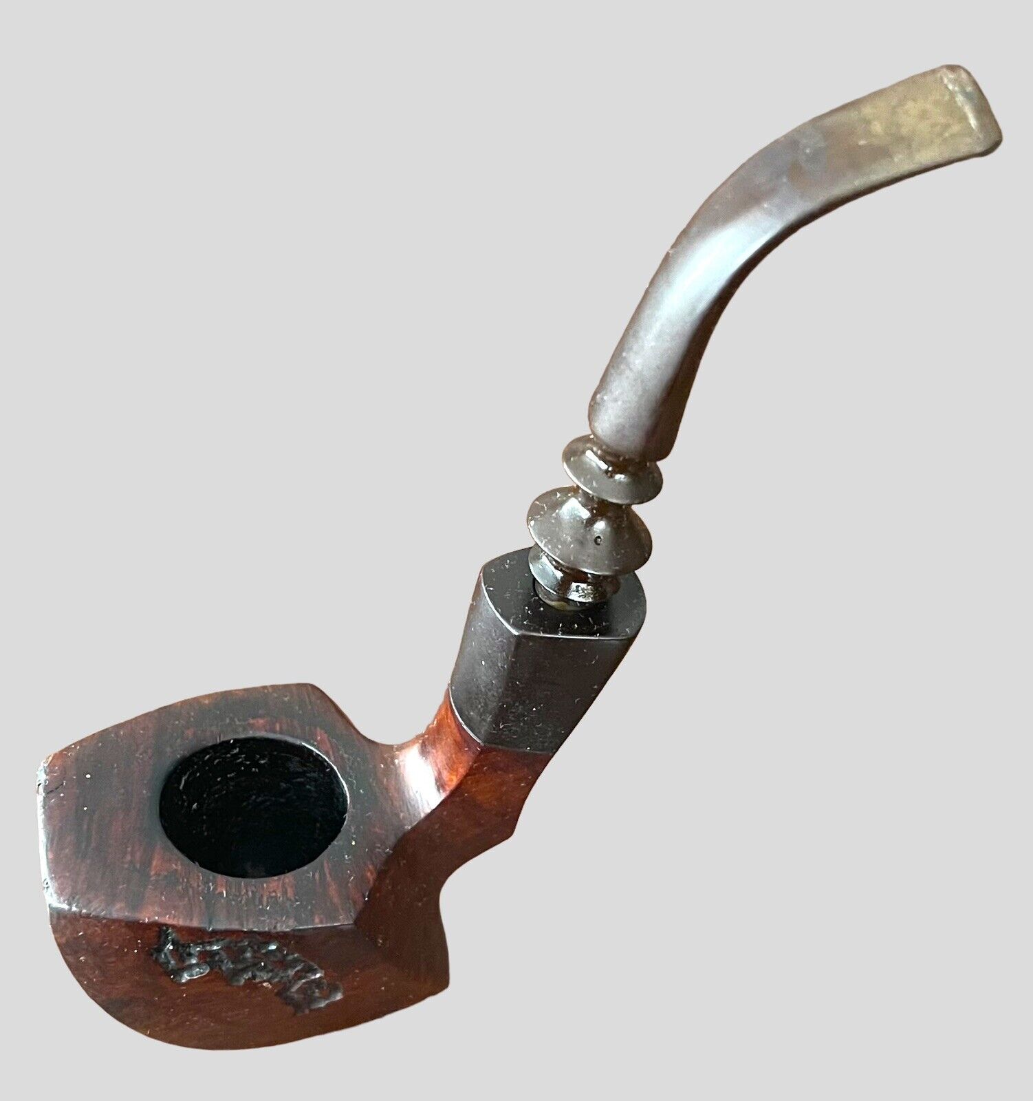 CHAMP OF DENMARK Freehand Briar Wood Tobacco Smoking Sitting Pipe by Karl Erik