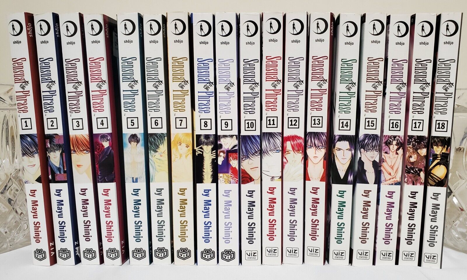 Sensual Phrase Manga by Mayu Shinjo Volumes 1-18 Complete English Rare OOP