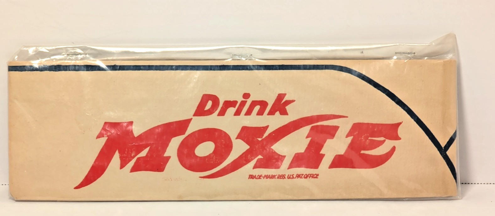 Vintage Drink Moxie Paper Hat Soda Jerk