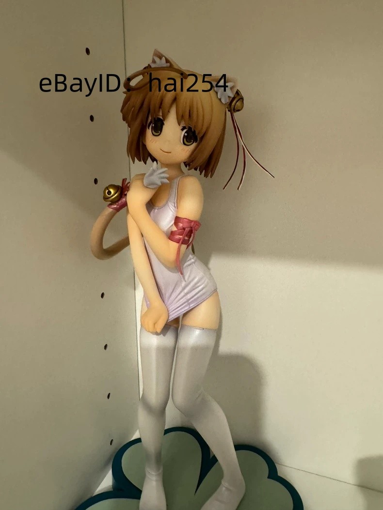 RARE Kotobukiya 1/6 Nono Nekomiya Cat Ear White Swimsuit Figure 2008 OOP RARE Kotobukiya 1/6 Nono Nekomiya Cat Ear White Swimsuit Figure 2008 OOP
