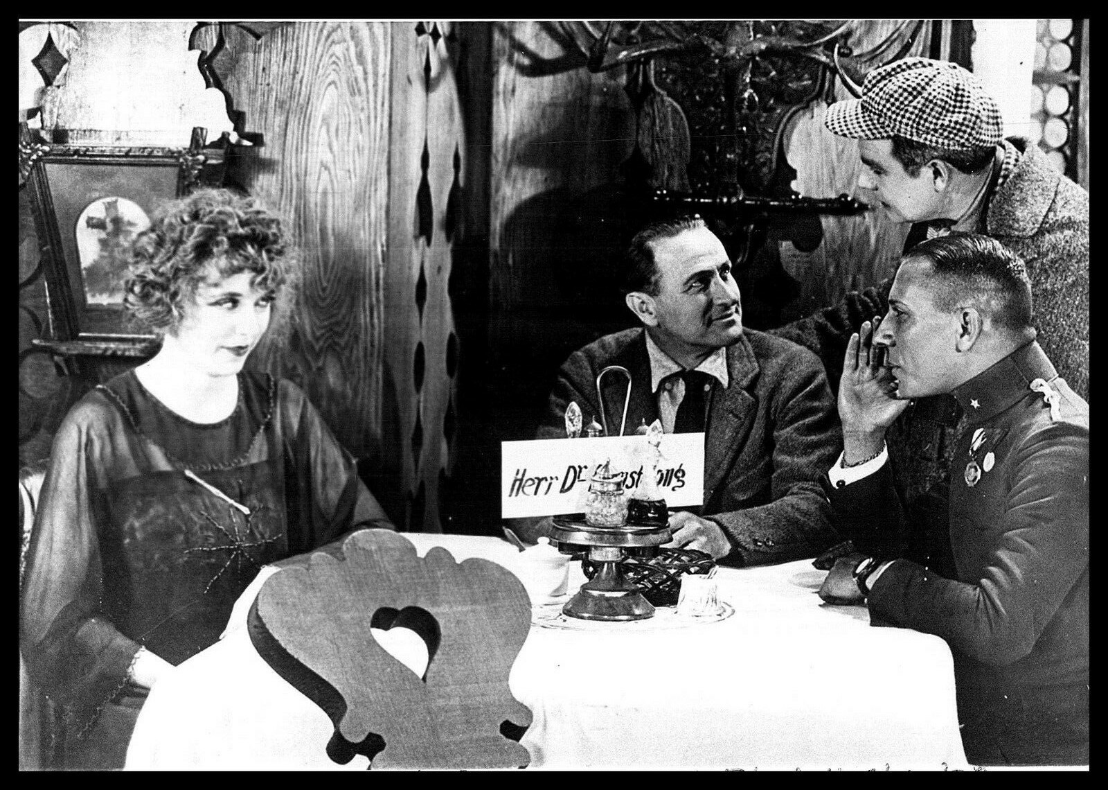 Erich von Stroheim +Francelia Billington in Blind Husbands (1919) PHOTO M 122
