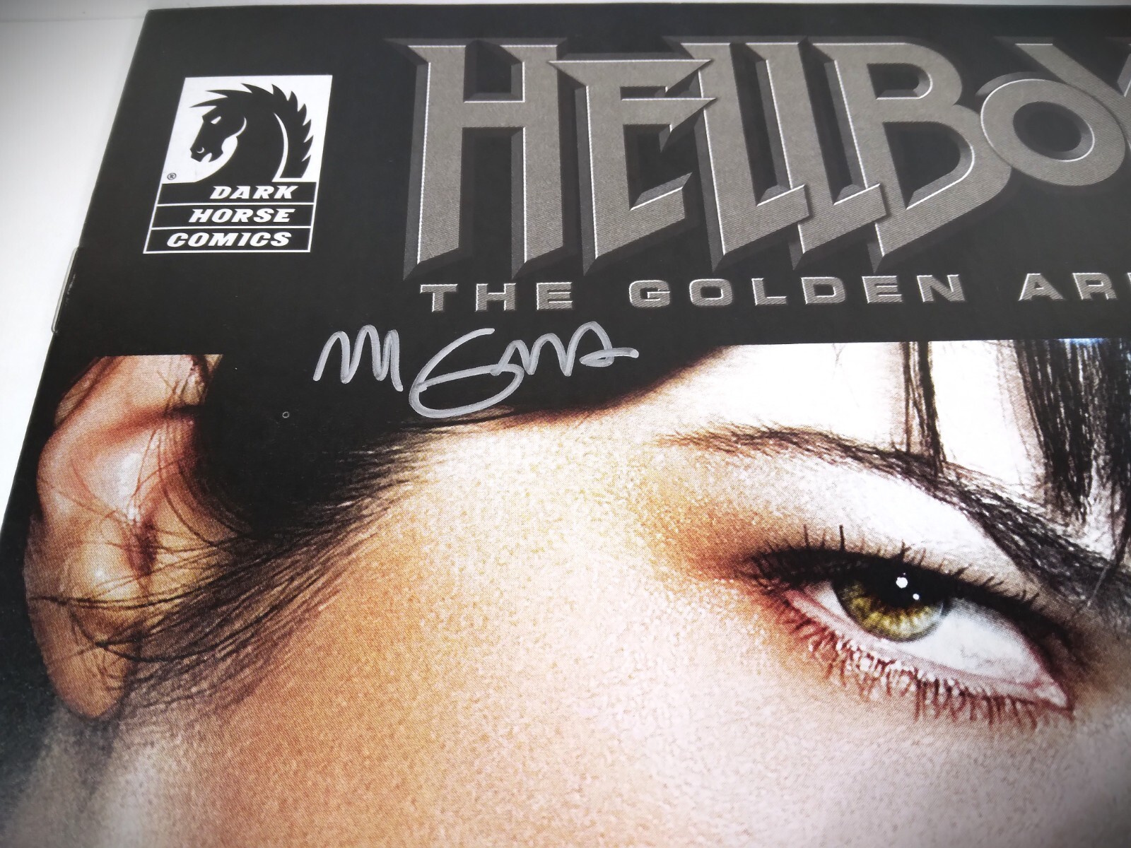 🩸💀 SIGNED MIKE MIGNOLA HELLBOY THE GOLDEN ARMY #0 SELMA BLAIR PHOTO VARIANT