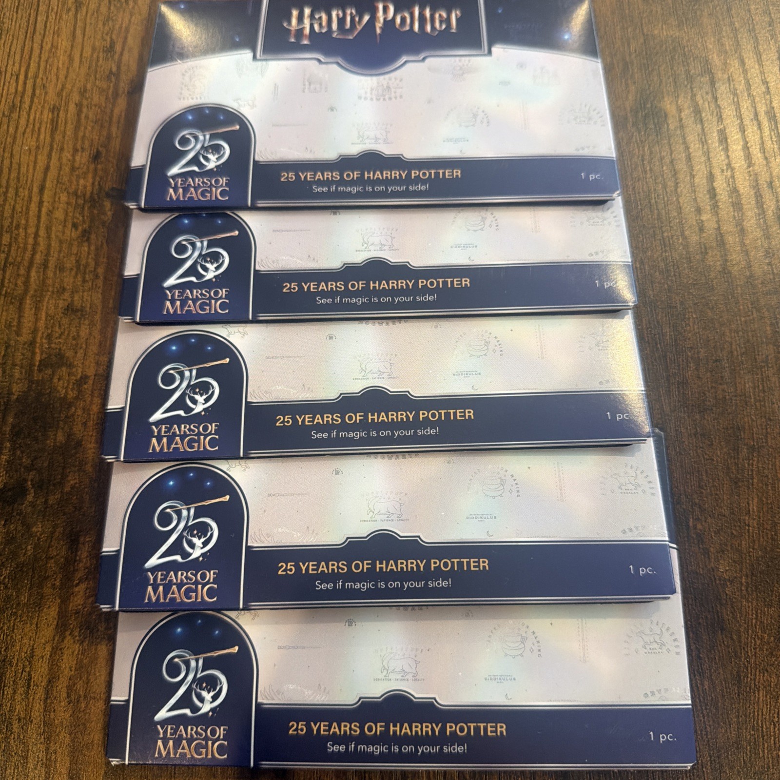 5x Royal Dutch Mint Harry Potter 25 Years of Magic Fantasy Coin, New + Sealed 5x Royal Dutch Mint Harry Potter 25 Years of Magic Fantasy Coin, New + Sealed