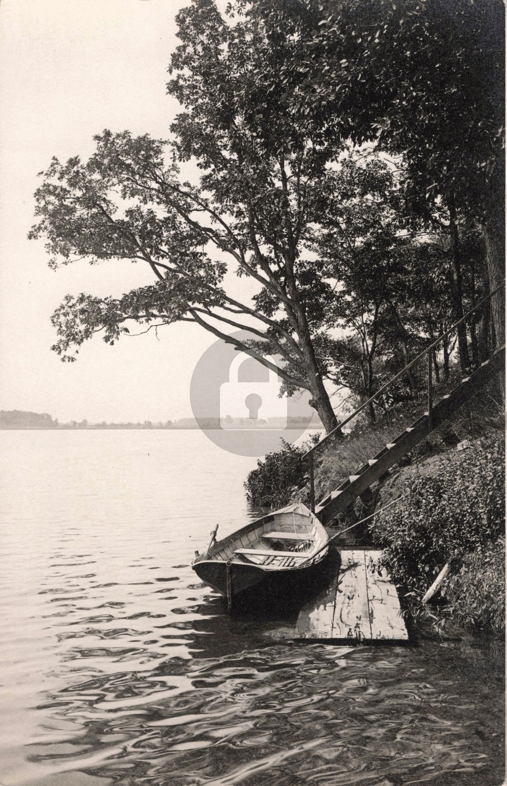 Edwardsburg Bits of Scenery around Eagle Lake MI 1912 RPPC Photo Postcard COPY