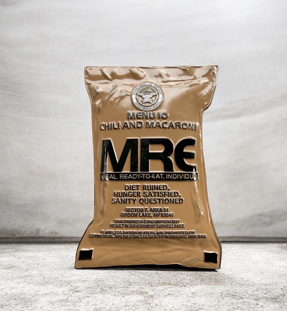 Amazing Military Challenge Coin MRE Military Ready To Eat Amazing Military Challenge Coin MRE Military Ready To Eat