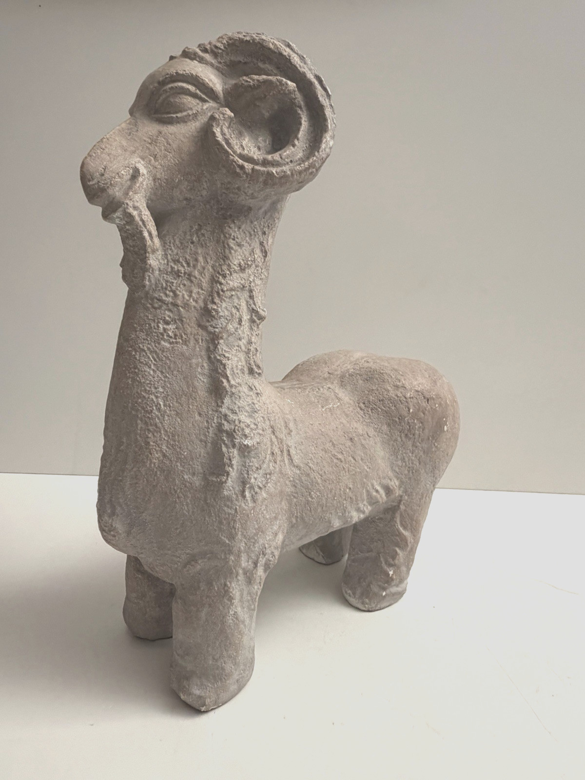Vtg MCM Billy Goat Ram Long Neck Sculpture 1961 Austin Productions 16