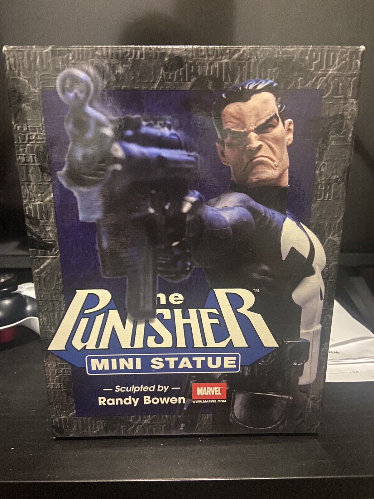 THE PUNISHER Bowen Designs Mini Statue Limited 0118/5000 Marvel