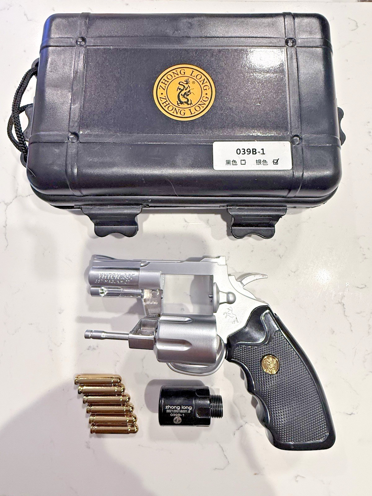 Colt Python 357 Gun Pistol Jet Torch Lighter Revolver all metal rare 1:2 quality