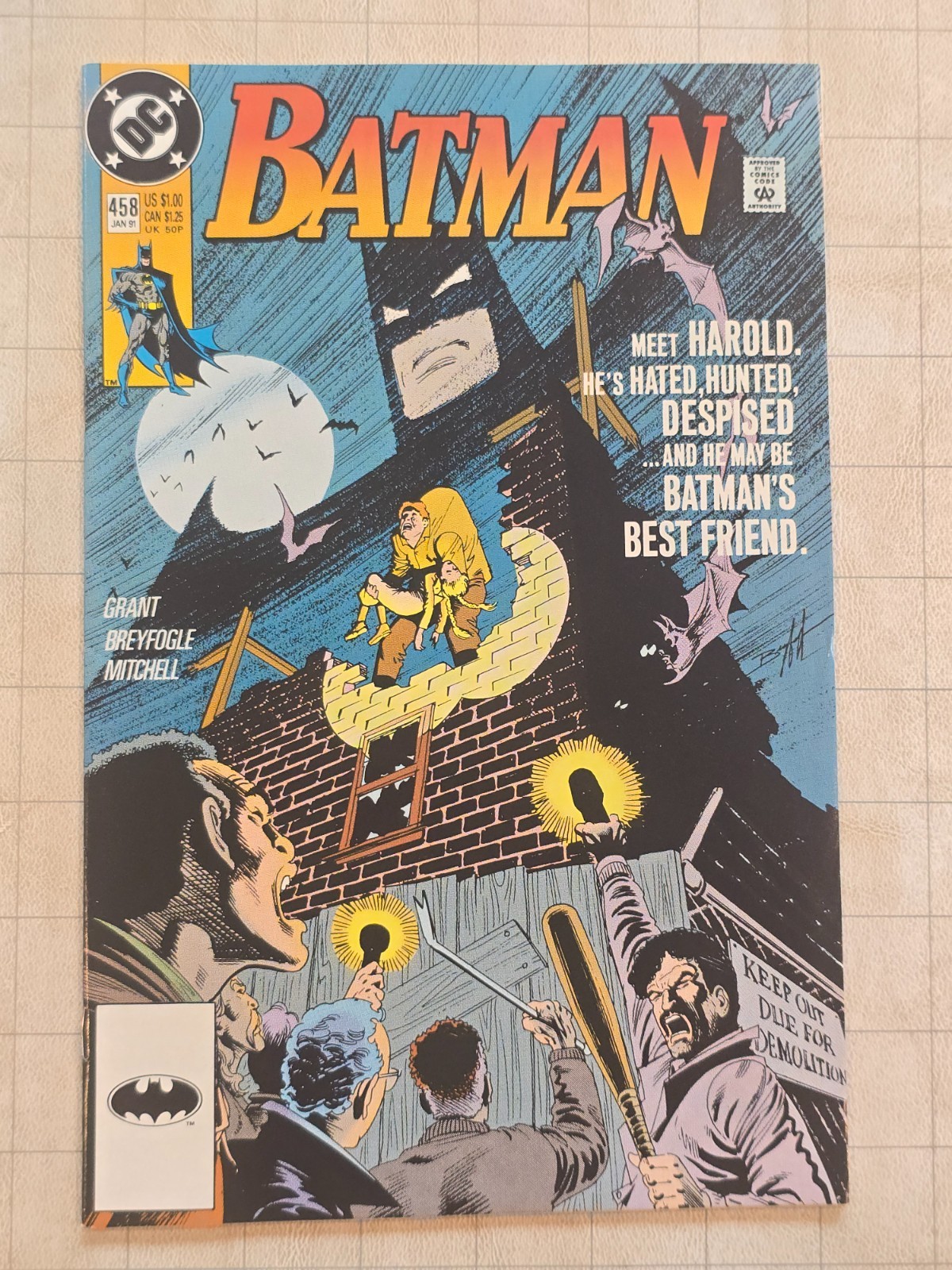BATMAN Vol 1. Issue #458 DC Comics