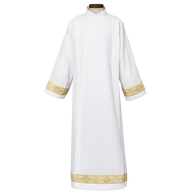 Alb Provence Collection Front Wrap Vestment Small New