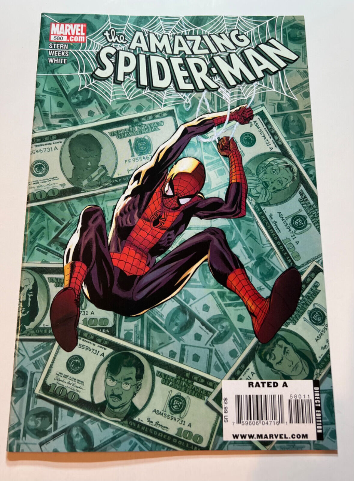 The Amazing Spider-Man, Vol. 2 #580 Marvel 2008