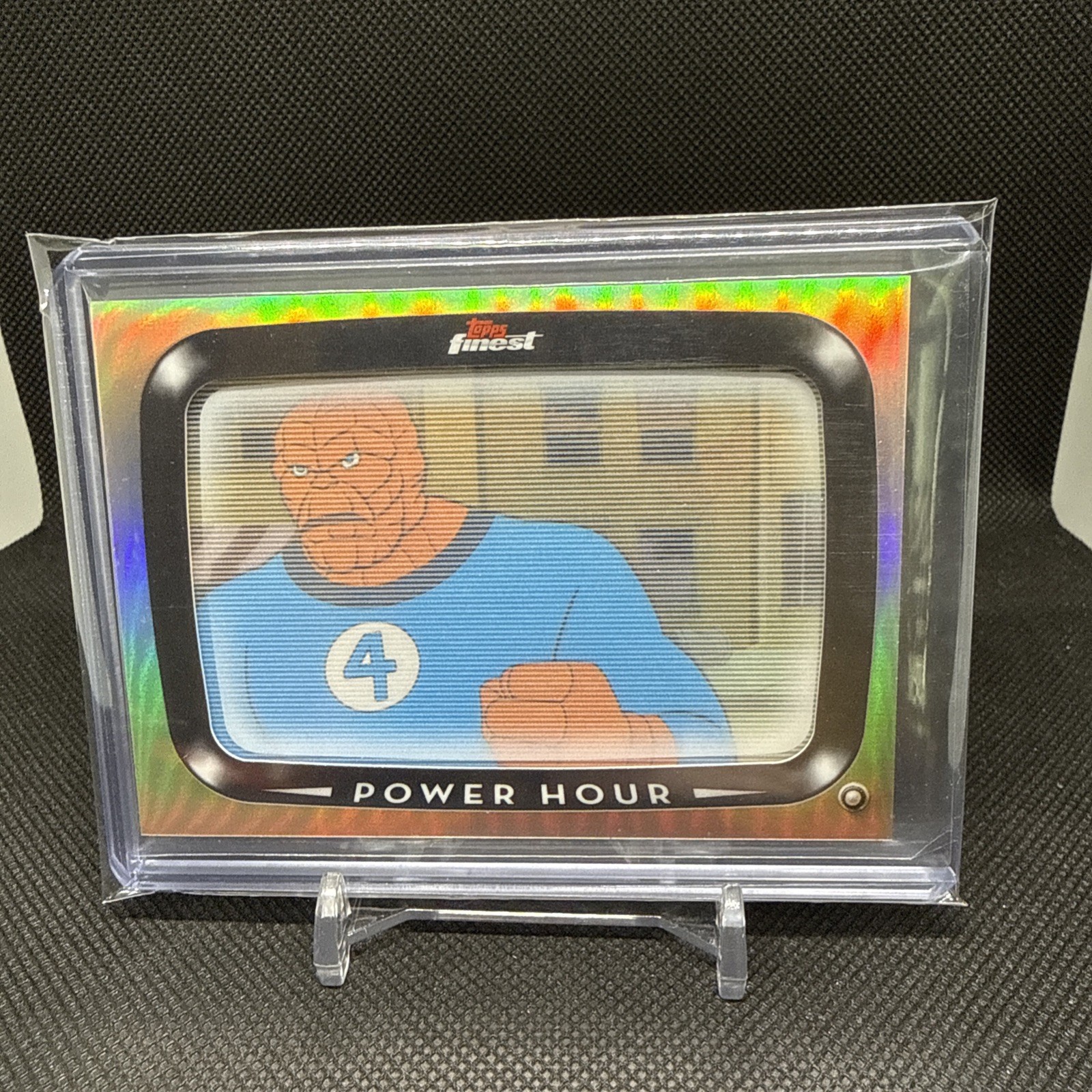 ❄️CZ 2026 TOPPS FINEST : THE FANTASTIC 4 POWER HOUR THE THING 1:1600 SSP