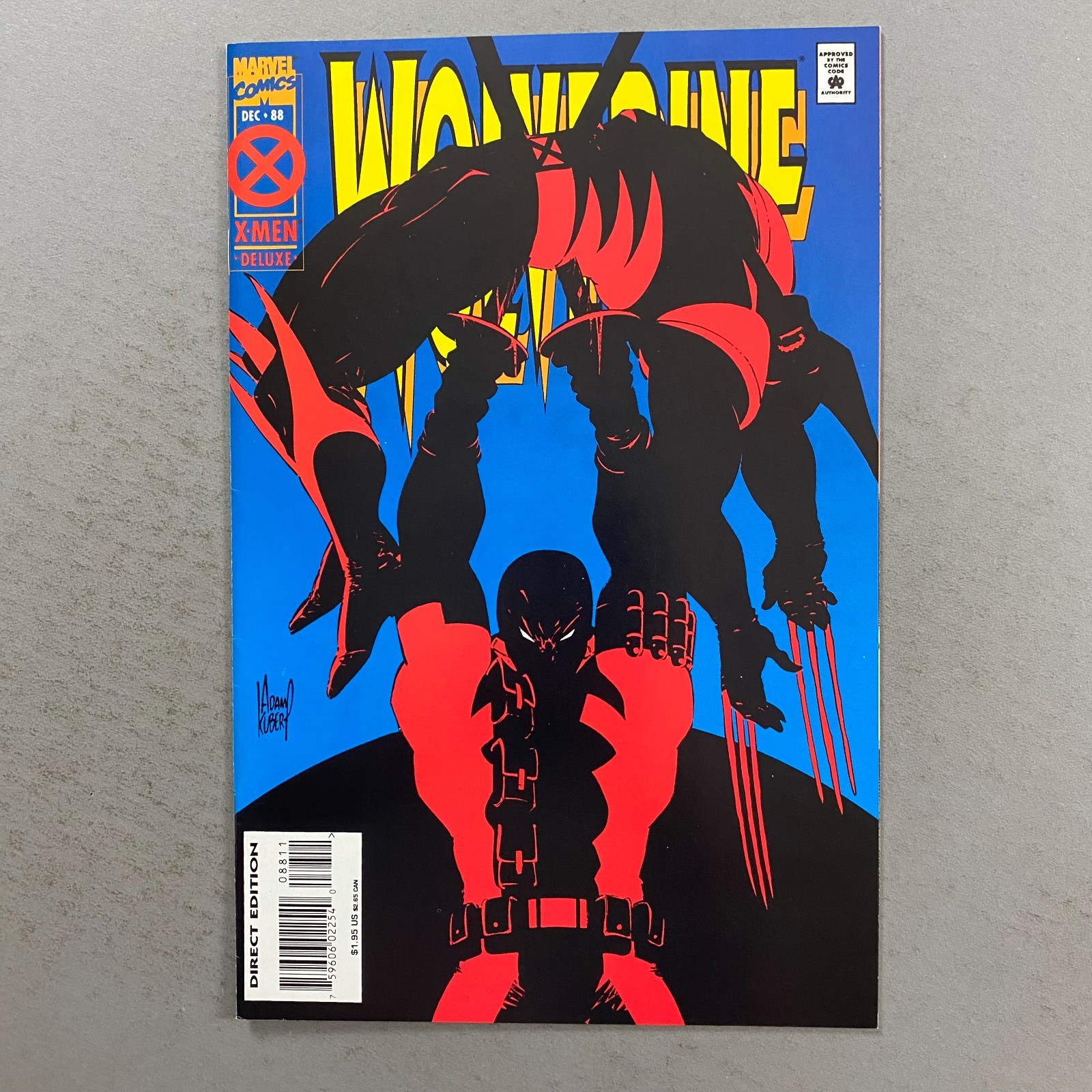 WOLVERINE 88 DELUXE 1ST MEETING WOLVERINE & DEADPOOL (1994, MARVEL COMICS)
