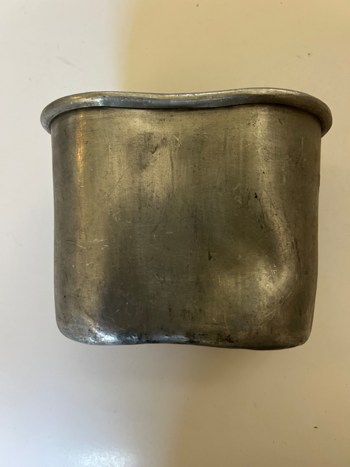 MS046A Genuine US 1918 WWI M1910 Aluminum Canteen Cup \