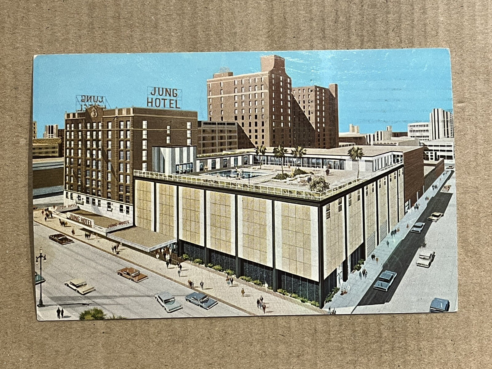Postcard New Orleans, Louisiana Jung Hotel Vintage LA PC