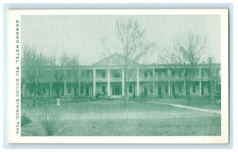 c1930's Donoho Hotel Red Boiling Spring Tennessee Historic Old Photo 1