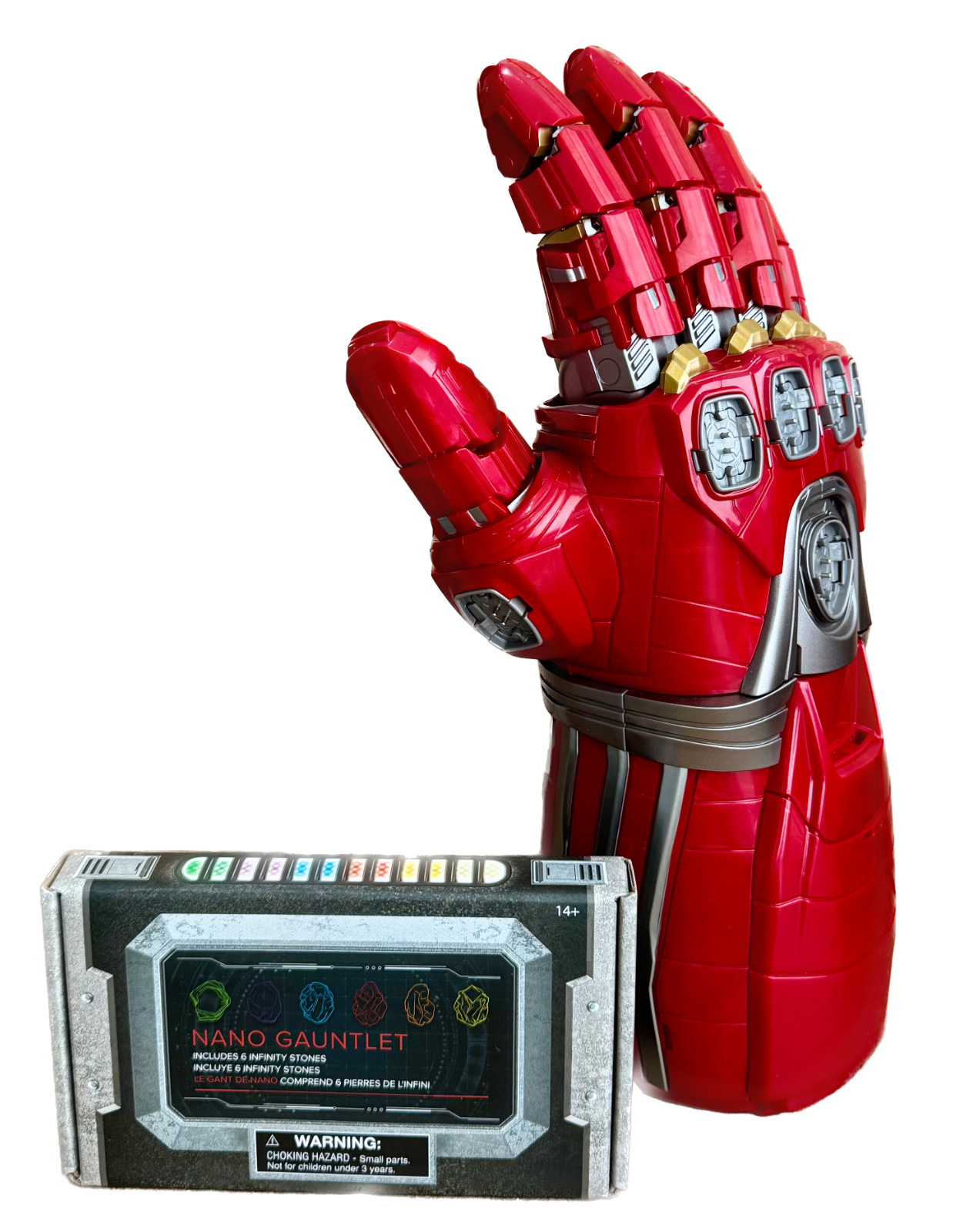 Disney Parks Iron Man Nano Gauntlet With Stones Marvel Avengers Infinity Endgame Disney Parks Iron Man Nano Gauntlet With Stones Marvel Avengers Infinity Endgame