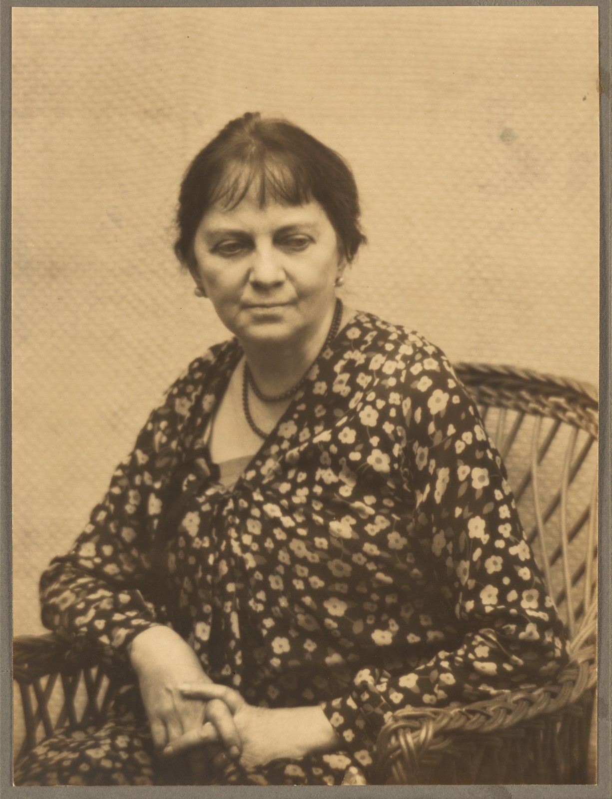 Anne Goldthwaite Vintage 1930s Portrait Photo Reprint Wall Art