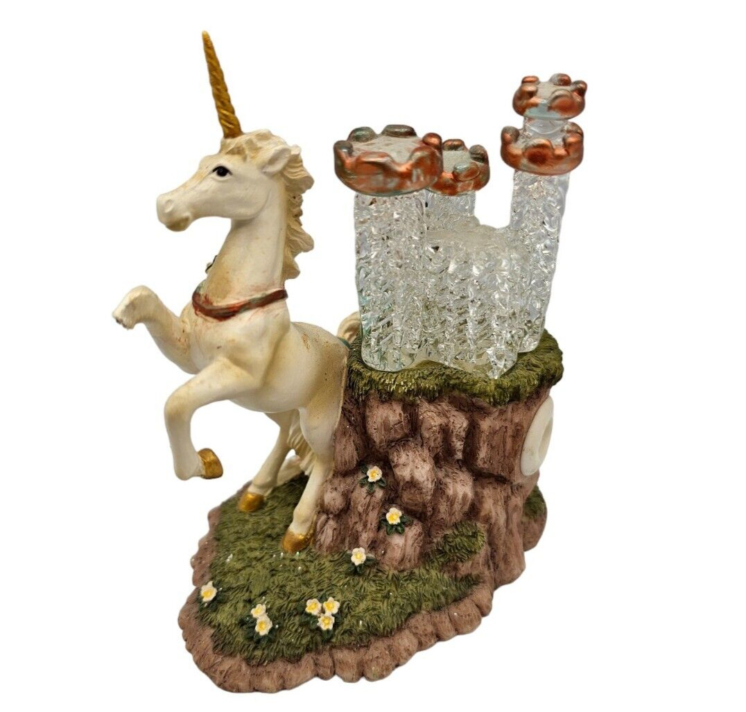 Mystical Kingdoms Collection Unicorn Figure RARE Elegant Treasure