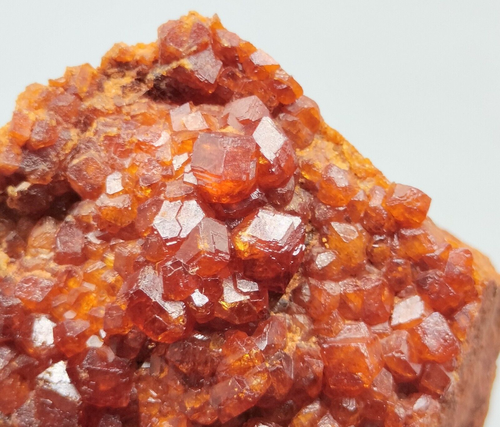 118 Gm Perfect Attractive Extremely Rare Red Hessonite Garnet Specimen~AFG